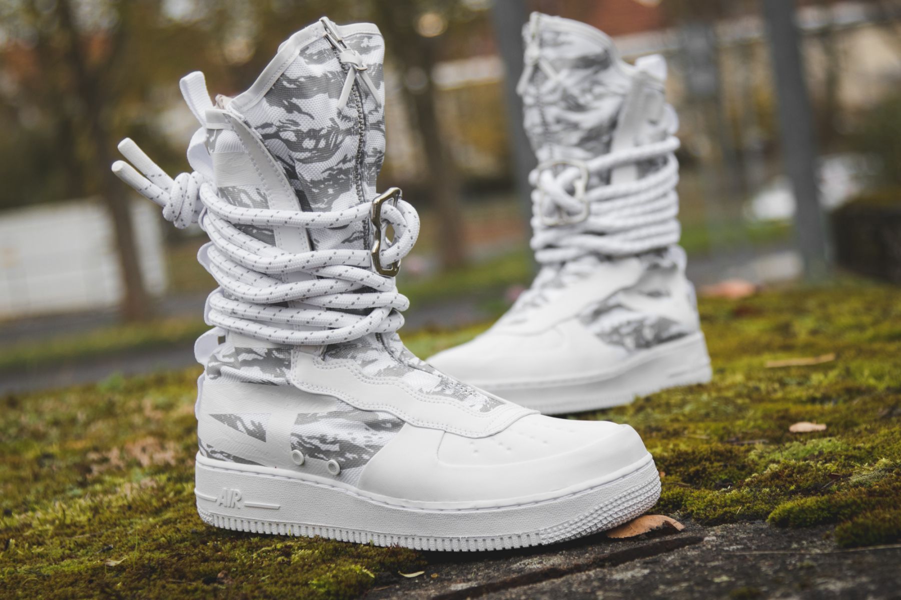 Nike SF Air Force 1 High Boot Winter Camo AA1130 100 Grailify